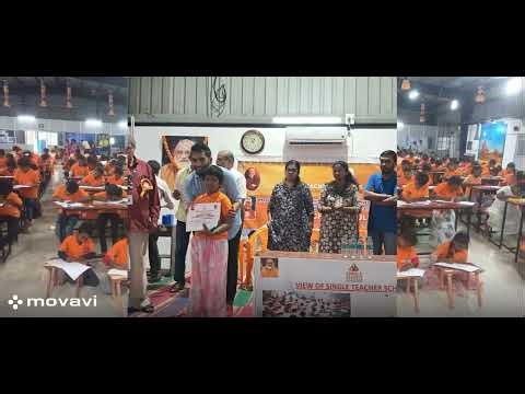 Handwriting compettition for Students of Single Teacher Schools