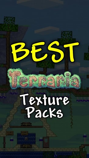 Here are some of the BEST Terraria Texture Packs / resource packs 🌳💾 #gaming #terraria #terrariamemes #terrariagameplay #relogic #terrariamobile