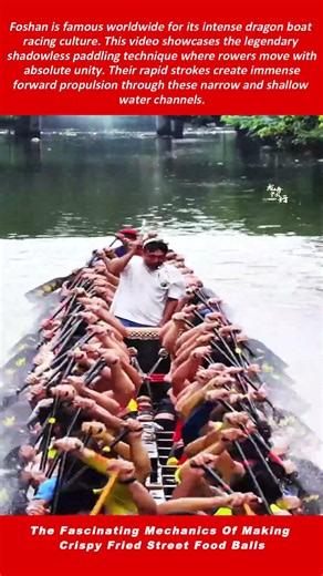 Power And Precision In Foshan Shadowless Dragon Boat Racing