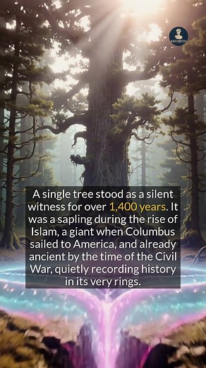 A single tree silently recorded over 1,400 years of major world events. #history #ancienthistory #didyouknow | Ancientra
