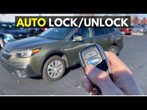 Subaru Auto Door Lock/Unlock on Subaru Outback/Legacy
