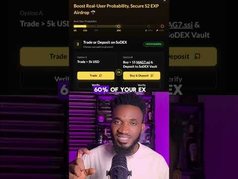 How to complete thr Sosovalue airdrop S2 verification. #sosovalue #cryptonewstoday #cryptoairdrop