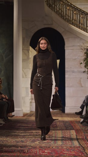 Ralph Lauren on Instagram: "“I love the adventure of fashion. My Fall 2026 Collection is inspired by that kind of renegade spirit and the confidence of the woman who will wear it in her own personal way—to tell her own story. She respects the timeless quality of things from the past but reinvents them for now. Her style is not defined by time. It’s enduring.” —Ralph Lauren #RalphLaurenFall26 #RalphLauren #RLCollection #NYFW"