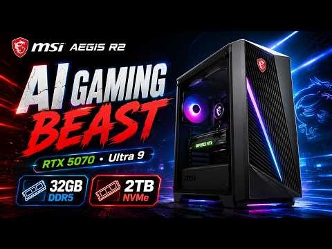 MSI Aegis R2 Review: RTX 5070 Gaming Desktop Powerhouse?