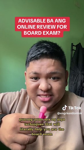 Replying to @skrrrt skrrrrt advisable nga ba ang online review for your board exam? Ano sa tingin mo engineer? Sana magkitakita tayo sa review ng civil engineering, master plumber, at materials engineer! Tara sa RJES! #engrlontok #boardexampasser #boardexam #engineering #civilengineering #fyyyy #foryouuu