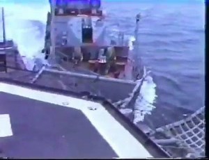 1.7M views · 7.4K reactions | In February 12,1988 a Mirka-Class frigate SKR-6 bumped to USS Caron DD970 in Soviet waters in the Black Sea. | Naval Post | Facebook