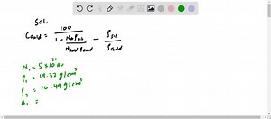Gold (Au) forms a substitutional solid solution with silver (Ag). Compute the weight percent of gold that must be added to silver to yield an alloy that contains 5.5 ×10^21 Au atoms per cubic centimeter. The densities of pure Au and Ag are 19.32 and 10.49  g / cm^3, respectively. | Numerade