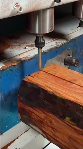 engraving on wood using a carving tool that has been specially designed in the factory