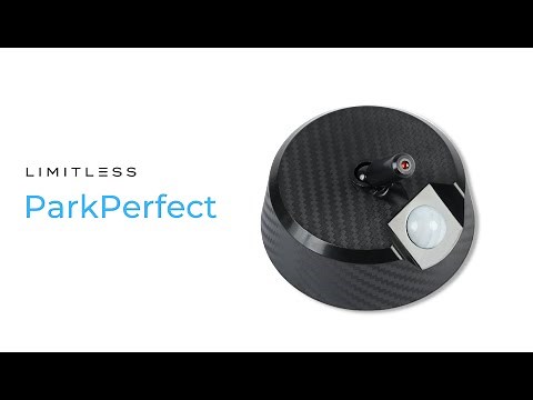 ParkPerfect Laser Parking Assistant, Battery Powered Guide System For Garages With Adjustable Lasers