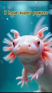 The Animal That Can Regrow Its Brain (Axolotl Explained) #animals #nature #facts