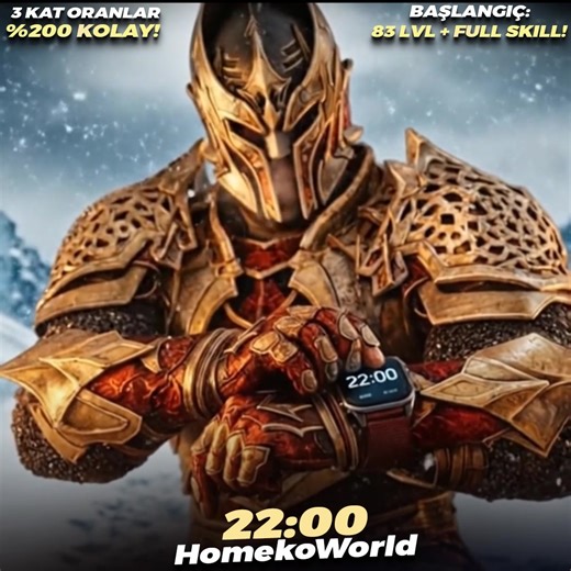 🔥HOMEKOWORLD VENOM '2.ACADEMY' AÇILIŞINA SON 3 SAAT KALDI! ⏰Rekortmen Sunucu HomekoWorld'ün 2.Academy'si Bu Akşam Saat 22:00'de Açılıyor! 🔗Academy Hk. Tüm Bilgiler : https://hkw.gg/newyearserver 👊83 Lv. Full Skill Full PUS Hediyeli Başlangıç! 👊 0 Daha Kolay! 👊Fast 8vs8 Turnuva! 👊Sol NP Yarışı! 👊CSW Ödülü! ✅Hala indirmediysen hemen aşağıdaki link üzerinden indir ve bu maceraya ortak ol! http://homeko.world/download "Sana HomekoWorld Oynamak Yakışır!"🫶 Homeko World Team 🦋 // Since 2011