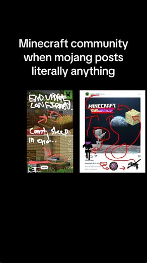 “End update confirmed!?!” #minecraft #minecraftendupdate #minecraftshorts