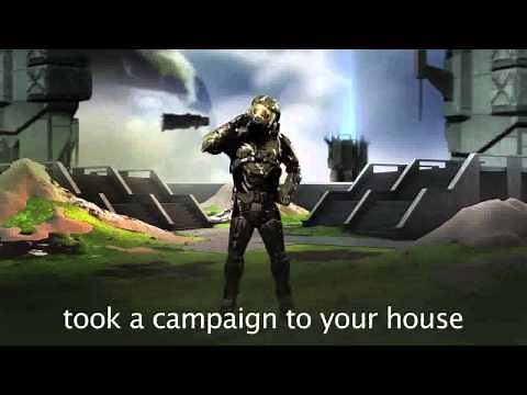 (Clean) Master Chief vs Leonidas: Epic Rap Battles of History Season 2 (HD)
