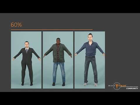 MakeHuman's Mass Produce Plugin