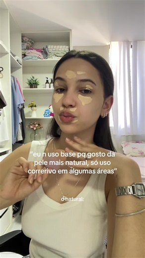 Maquiagem natural: uso de corretivo sem base para pele mais natural