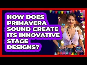 How Does Primavera Sound Create Its Innovative Stage Designs? - We Go To Festivals