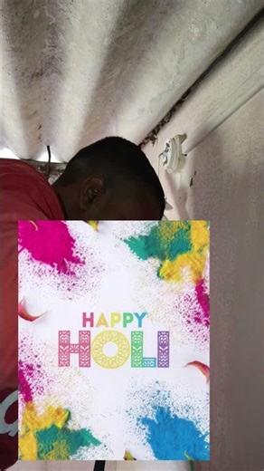 balam pichkari wala holi 1foot led tube light #trending