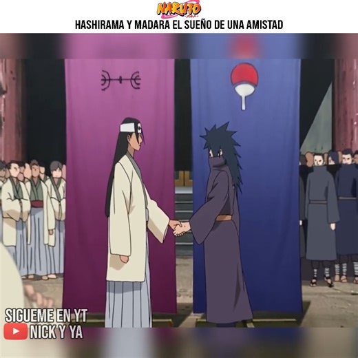 La Historia de Hashirama (el Primer Hokage) y Madara Uchiha | El Nacimiento de la Aldea de la Hoja 😯🍃 | Nick