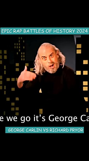 George Carlin Vs Richard Pryor - Epic Rap Battles Of History 2024 #epicrapbattlesofhistory #rapbattle #rap #erb #bestmusical #funnyvideo #lovesong #foryou #fyp