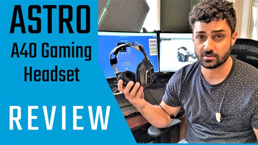 Watch Review of the ASTRO Gaming A40 TR Wired Headset on Amazon Live