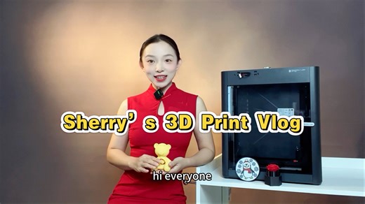 Sherry‘s 3d Print Vlog