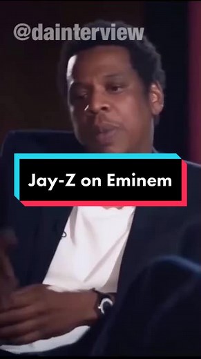 Jay Z on Eminem’s rapping #jayz #eminem #eminemrap #interviewing #rappers #rapgod #rapper #rapmusic