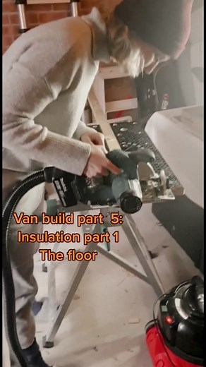 Insulating our sprinter van. Part 1 the floor. #vanbuild #sprinterconversion #vaninsulation #campervanconversion #indiajordan
