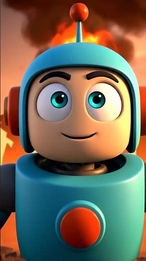 Tiny Robot vs Giant Monster