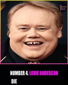 100K views · 4.3K reactions | Remembering Louie Anderson, the genial stand-up comic and Emmy-winning actor, who died at age 68. #reels #reels2025 #louieanderson #comedian #hollywood #actor #host | Unseen Facts Compilations | Facebook