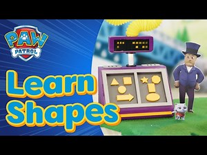 Learning Shapes at the Beach | Learn with PAW Patrol - Videos For Kids
