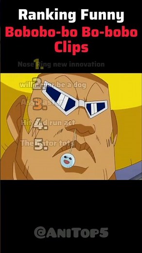 Ranking The Most Random & Funniest Moments from Bobobo-bo Bo-bobo!#anime #bobobo