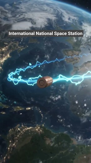 How Fast is the Space Station Actually Moving? 🛰️ #spaceexploration #spaceship #spacestation