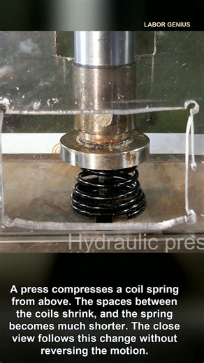 Watch the Gaps Between These Coils Disappear