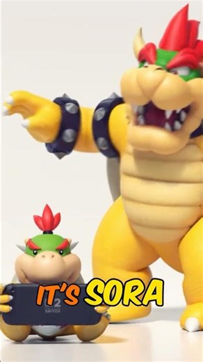 Bowser's REACTION to Jr.'s New Friend #mario #shorts #supermario