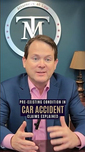 Pre-Existing Condition in Car Accident Claims Explained #personalinjury