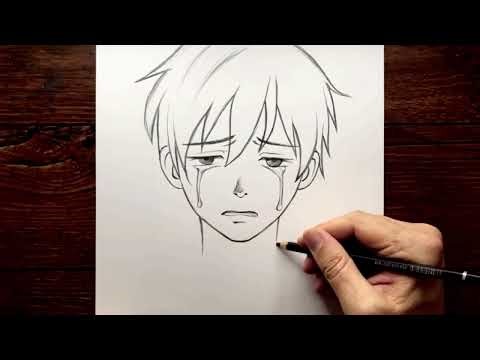 How to Draw a Sad Boy | Easy Step by Step Drawing Tutorial for Beginners