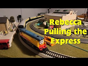 Bachmann HO/OO Thomas & Friends - Rebecca Pulling the Express
