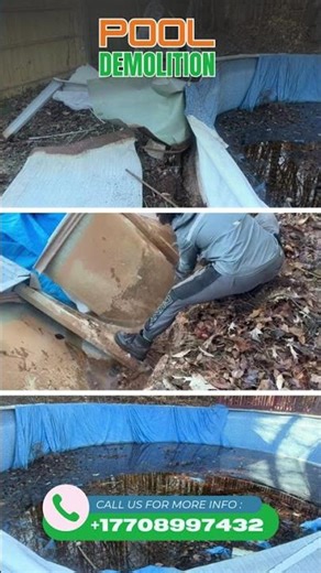 Pool Demolition & Removal Service