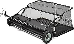 42" Tow Behind Lawn Sweeper 25 cu. ft. Bag