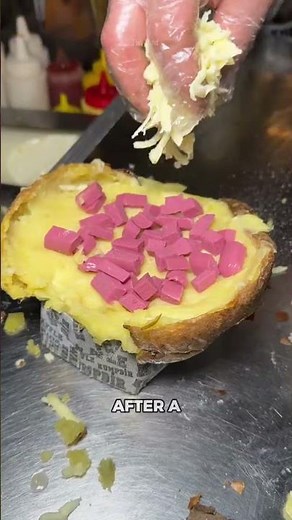 Turkish Kumpir Secret! Giant Potato Turned Creamy Street Food 🤯
