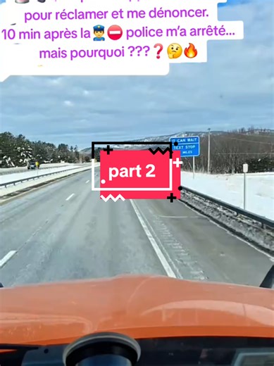 🚨📞Quelqu’un a appelé la police pour réclamer et me dénoncer. 10 min après la👮‍♂️⛔ police m’a arrêté… mais pourquoi ???❓🤔🔥 #usa #TruckLife #Canada #kabyle #dz