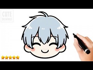 How to Draw an Easy Happy Anime Face 😊 Fun Tutorial