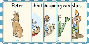 The Tale of Peter Rabbit Display Posters