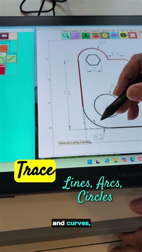 Logic Trace offers a screen tracing mode