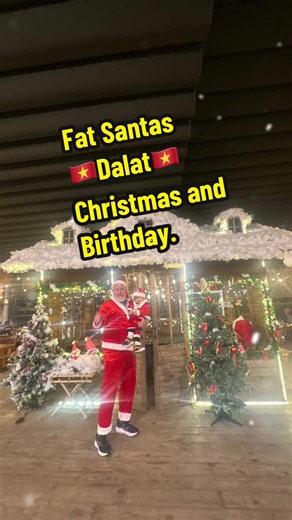 Tiệm Nướng Ú Nu. BBQ birthday dinner and Christmas celebrations. A wonderful night was had by all. Big Santa and his little helper were a great hit until little Santa decided he didn’t want to give any more chocolates away. We’ll be back next Christmas. #ongmapmoto