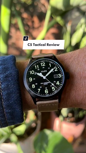 C5 Tactical Field Watch Overview by Vaer Co-Founder