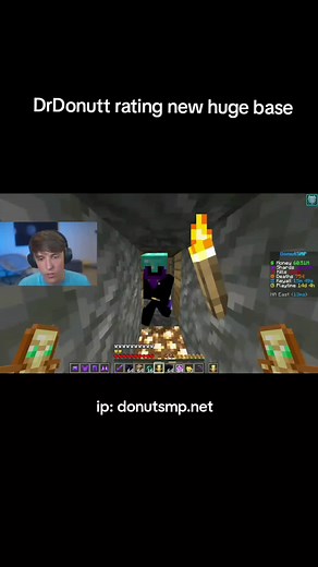 DrDonutt Rating New Huge Base | Minecraft | Donutsmp