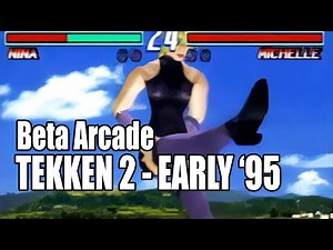 Tekken 2 - Early Arcade Gameplay Footage 1995 Beta
