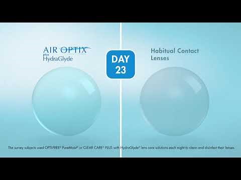 AIR OPTIX plus HydraGlyde for Astigmatism Contact Lenses - Available at Eye Academy
