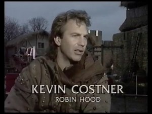 A look behind the scenes on Robin Hood: Prince of Thieves. Shown on The Movie Channel in late December 1992 in lead up to its premiere on Sky Satellite in January 1993. | Oliver Harper